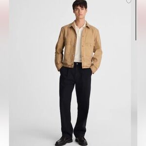 Madewell Pleated Denim Pants